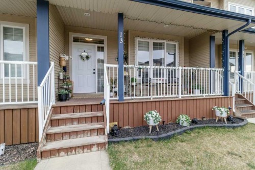 13 Kanten Close, Red Deer, AB - Outdoor With Deck Patio Veranda With Facade
