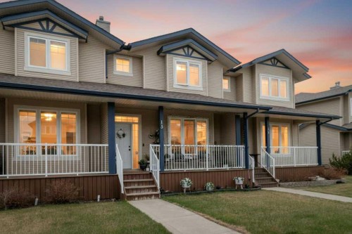 13 Kanten Close, Red Deer, AB - Outdoor With Deck Patio Veranda With Facade