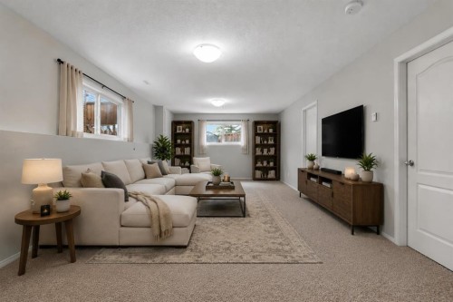 84 Vickers Close, Red Deer, AB - Indoor Photo Showing Living Room
