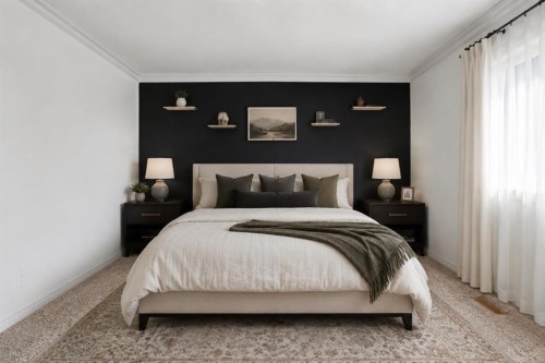 84 Vickers Close, Red Deer, AB - Indoor Photo Showing Bedroom