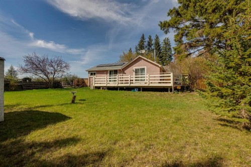 4212 C + E Trail, Lacombe, AB - Outdoor With Deck Patio Veranda