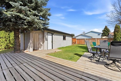 35 Ray Avenue, Red Deer, AB - Outdoor With Deck Patio Veranda With Exterior