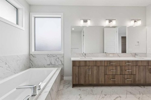 261 Dawson Wharf Crescent, Chestermere, AB - Indoor Photo Showing Bathroom