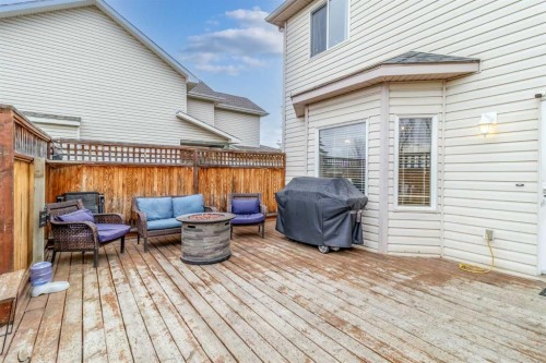 5509 Panorama Drive, Blackfalds, AB - Outdoor With Deck Patio Veranda With Exterior