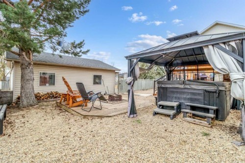 5509 Panorama Drive, Blackfalds, AB - Outdoor With Deck Patio Veranda