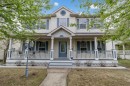 5509 Panorama Drive, Blackfalds, AB  - Outdoor With Deck Patio Veranda With Facade 