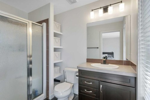 149 Bowman Circle, Sylvan Lake, AB - Indoor Photo Showing Bathroom
