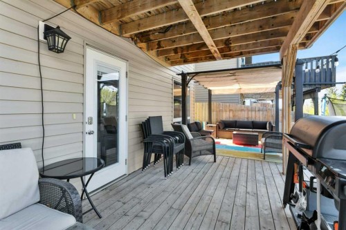 149 Bowman Circle, Sylvan Lake, AB - Outdoor With Deck Patio Veranda With Exterior