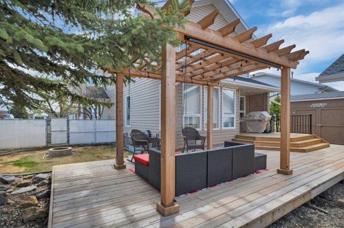 4344 60A Avenue Crescent, Innisfail, AB - Outdoor With Deck Patio Veranda