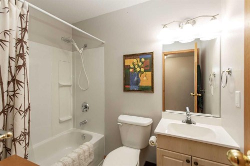 4908 55 Street, Alix, AB - Indoor Photo Showing Bathroom