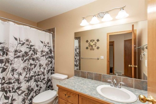 4908 55 Street, Alix, AB - Indoor Photo Showing Bathroom