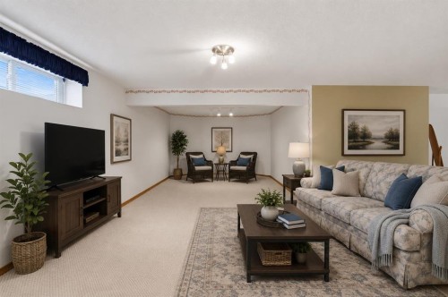 74 Donnelly Crescent, Red Deer, AB - Indoor Photo Showing Living Room