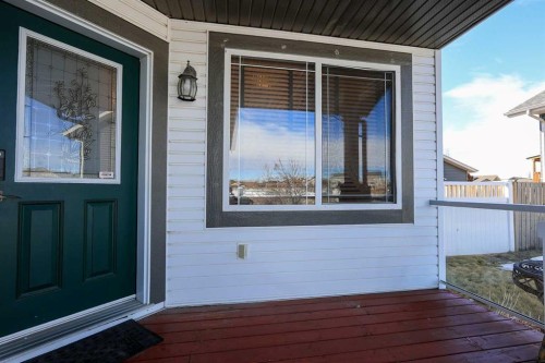 98 Pine Crescent, Blackfalds, AB - Outdoor With Deck Patio Veranda With Exterior