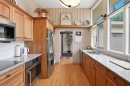 3520 Spruce Drive, Red Deer, AB  - Indoor Photo Showing Kitchen With Double Sink 