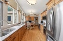 3520 Spruce Drive, Red Deer, AB  - Indoor Photo Showing Kitchen With Double Sink With Upgraded Kitchen 