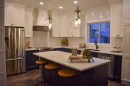 15 Vanson Close, Sylvan Lake, AB  - Indoor Photo Showing Kitchen With Stainless Steel Kitchen With Upgraded Kitchen 