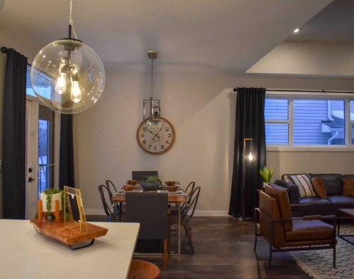 15 Vanson Close, Sylvan Lake, AB - Indoor Photo Showing Dining Room