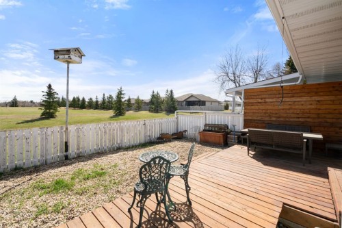 3936 56A Street Close, Camrose, AB - Outdoor With Deck Patio Veranda With Exterior