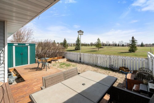3936 56A Street Close, Camrose, AB - Outdoor With Deck Patio Veranda With Exterior
