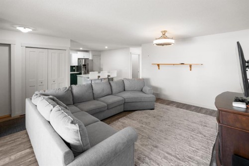 3936 56A Street Close, Camrose, AB - Indoor Photo Showing Living Room