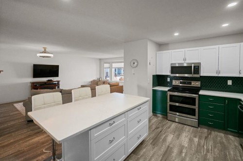 3936 56A Street Close, Camrose, AB - Indoor Photo Showing Kitchen