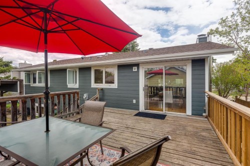 8 Nielsen Close, Red Deer, AB - Outdoor With Deck Patio Veranda With Exterior