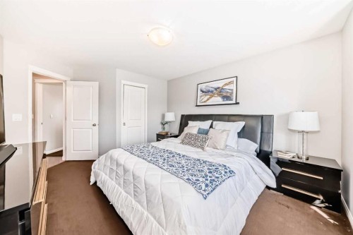 21 Valley Crescent, Blackfalds, AB - Indoor Photo Showing Bedroom