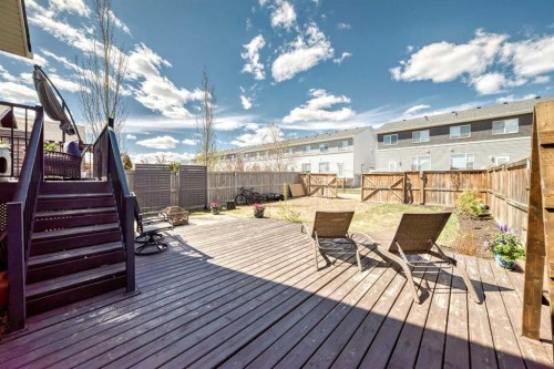 21 Valley Crescent, Blackfalds, AB - Outdoor With Deck Patio Veranda
