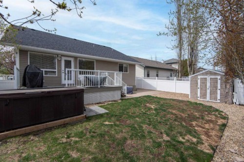 90 Alberts Close, Red Deer, AB - Outdoor With Deck Patio Veranda