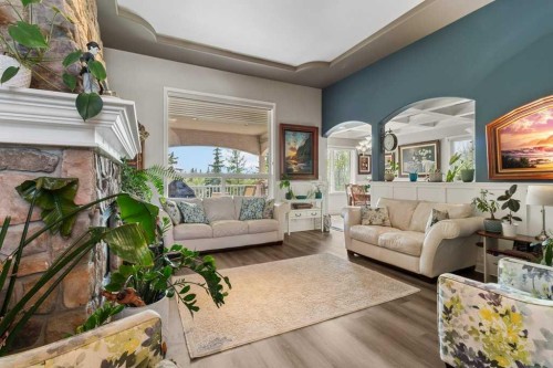 58 Lagrange Crescent, Red Deer, AB - Indoor Photo Showing Living Room