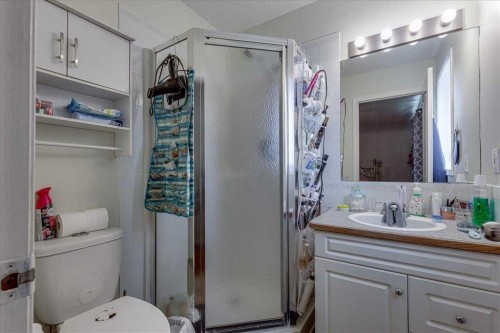 4 Harrison Road, Sylvan Lake, AB - Indoor Photo Showing Bathroom