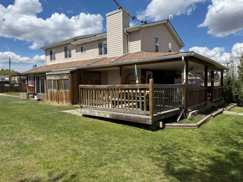 5024 49 Street, Clive, AB - Outdoor With Deck Patio Veranda