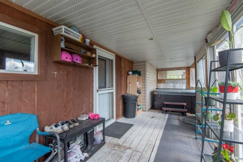 5024 49 Street, Clive, AB - Outdoor With Deck Patio Veranda With Exterior