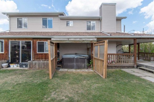 5024 49 Street, Clive, AB - Outdoor With Deck Patio Veranda