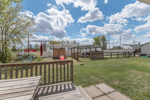 5024 49 Street, Clive, AB - Outdoor With Deck Patio Veranda