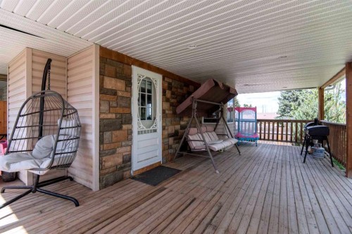 5024 49 Street, Clive, AB - Outdoor With Deck Patio Veranda With Exterior