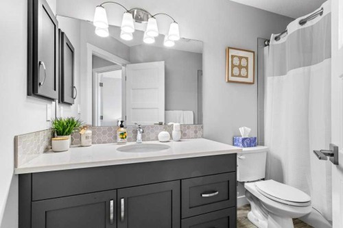 113-5210 Lakeshore Drive, Sylvan Lake, AB - Indoor Photo Showing Bathroom