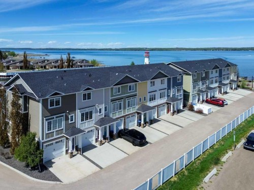 113-5210 Lakeshore Drive, Sylvan Lake, AB - Outdoor With Body Of Water
