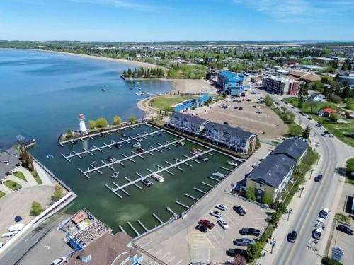 113-5210 Lakeshore Drive, Sylvan Lake, AB - Outdoor With Body Of Water With View