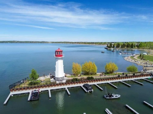 113-5210 Lakeshore Drive, Sylvan Lake, AB - Outdoor With Body Of Water With View