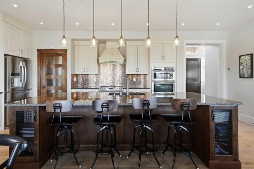 28 Sawyer Close, Red Deer, AB - Indoor Photo Showing Kitchen With Stainless Steel Kitchen With Upgraded Kitchen