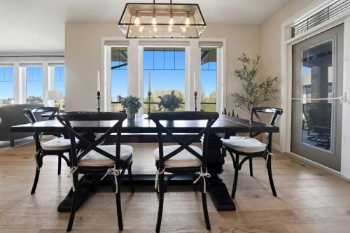 28 Sawyer Close, Red Deer, AB - Indoor Photo Showing Dining Room
