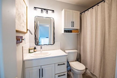 105 Erickson Drive, Red Deer, AB - Indoor Photo Showing Bathroom