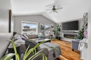 135 Stephenson Crescent, Red Deer, AB  - Indoor Photo Showing Living Room With Fireplace 