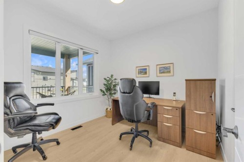 12 Emmett Crescent, Red Deer, AB - Indoor Photo Showing Office