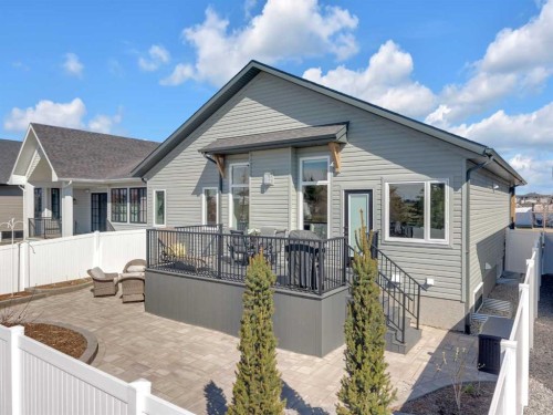 12 Emmett Crescent, Red Deer, AB - Outdoor With Deck Patio Veranda
