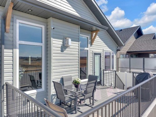 12 Emmett Crescent, Red Deer, AB - Outdoor With Deck Patio Veranda With Exterior