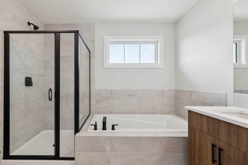 271 Bridgeport Circle, Chestermere, AB - Indoor Photo Showing Bathroom