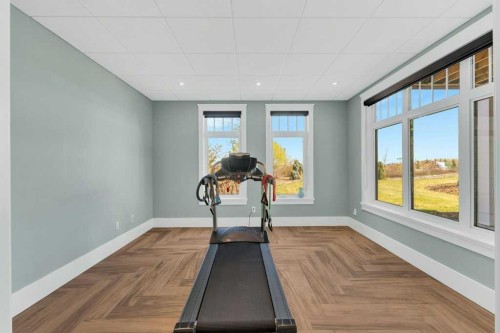 5304 Westview Drive, Rimbey, AB - Indoor Photo Showing Gym Room