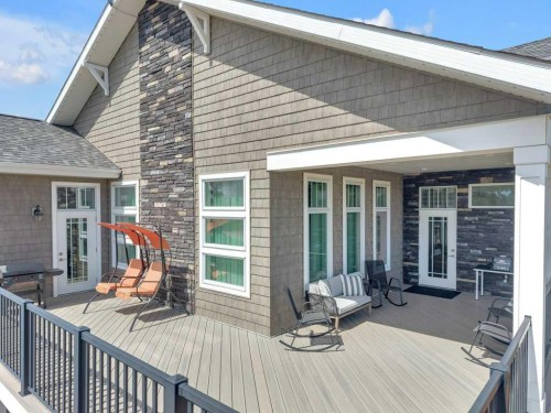5304 Westview Drive, Rimbey, AB - Outdoor With Deck Patio Veranda With Exterior